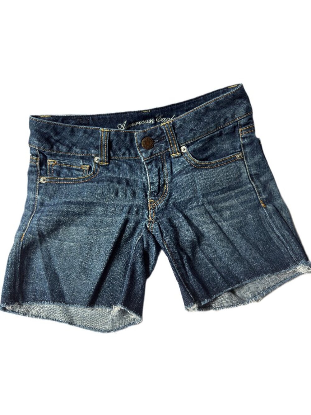 AE American Eagle Outfitters Stretch Jean Denim Shorts Size 00 Style 3348